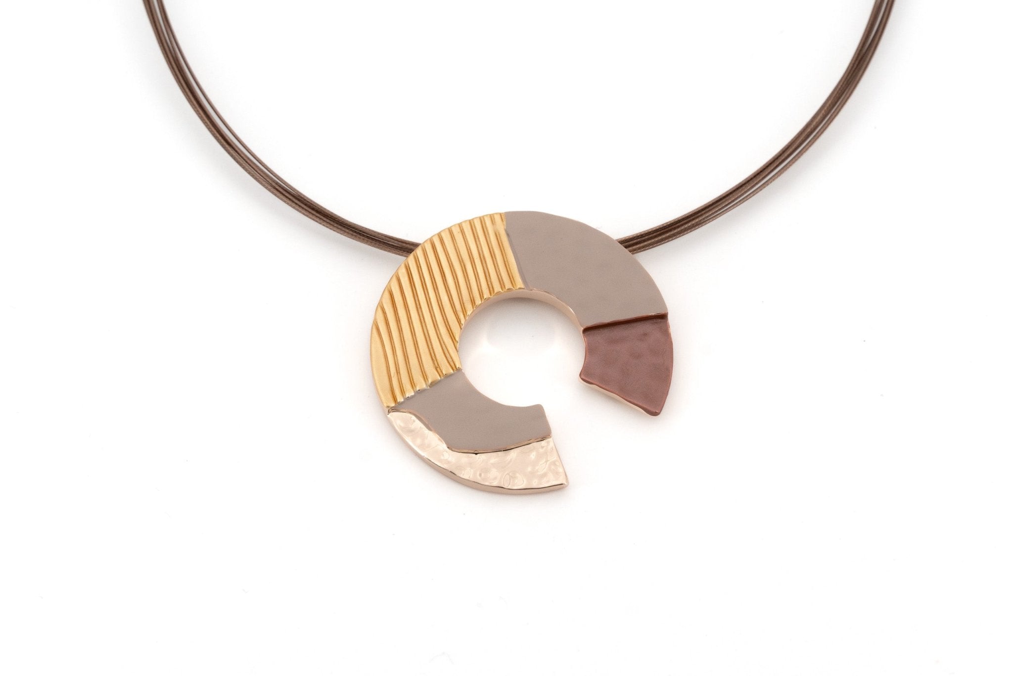 Collana cerchio aperto - KLK