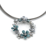 Collana cerchio fiorellini - KLK