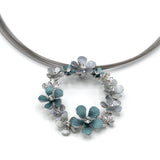 Collana cerchio fiorellini - KLK