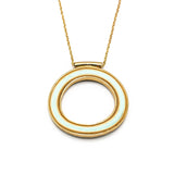 Collana cerchio in carta - KLK