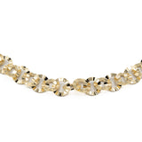 Collana corta multi cerchietti - KLK