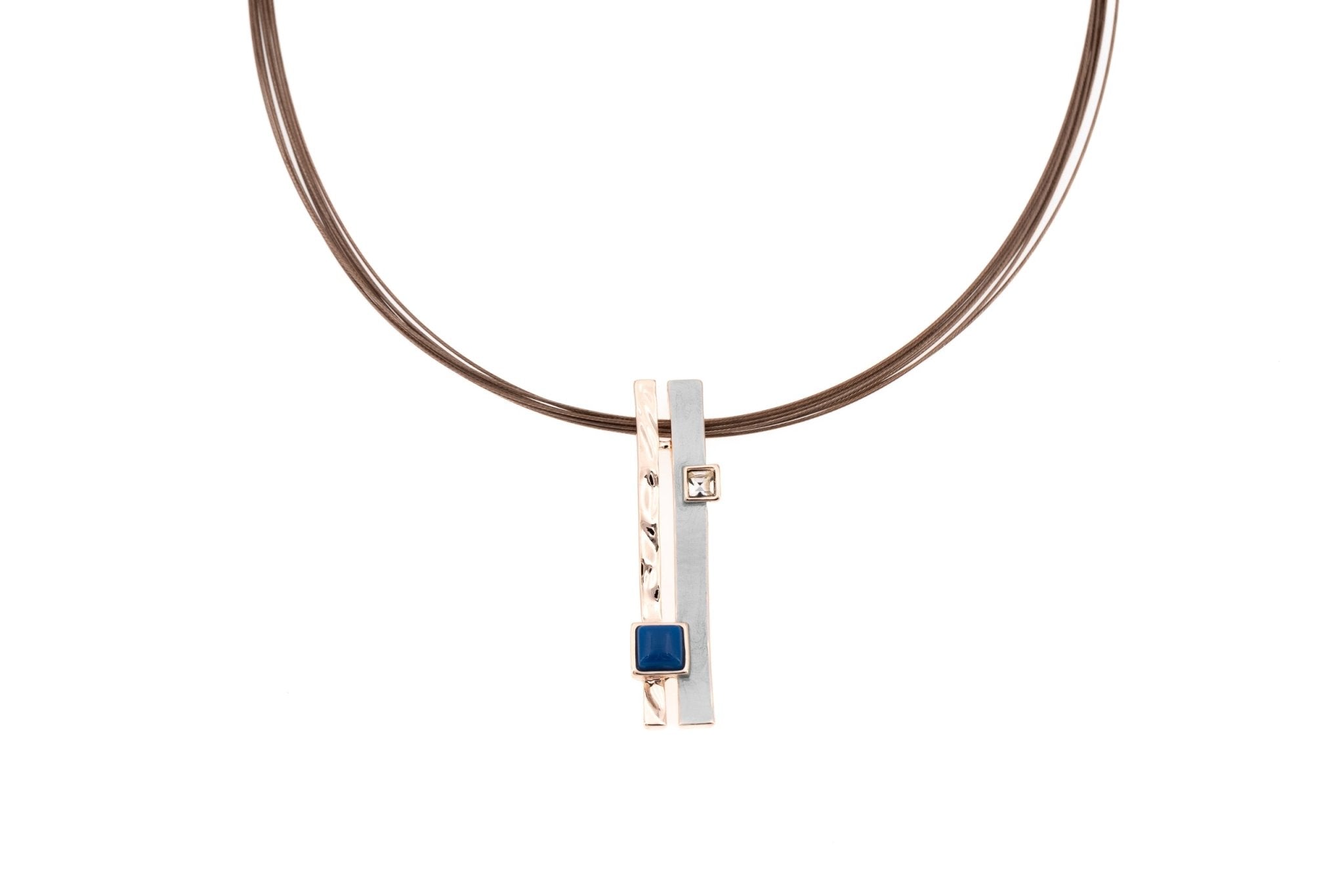 Collana doppia barretta - KLK