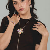Collana doppio fiore - KLK