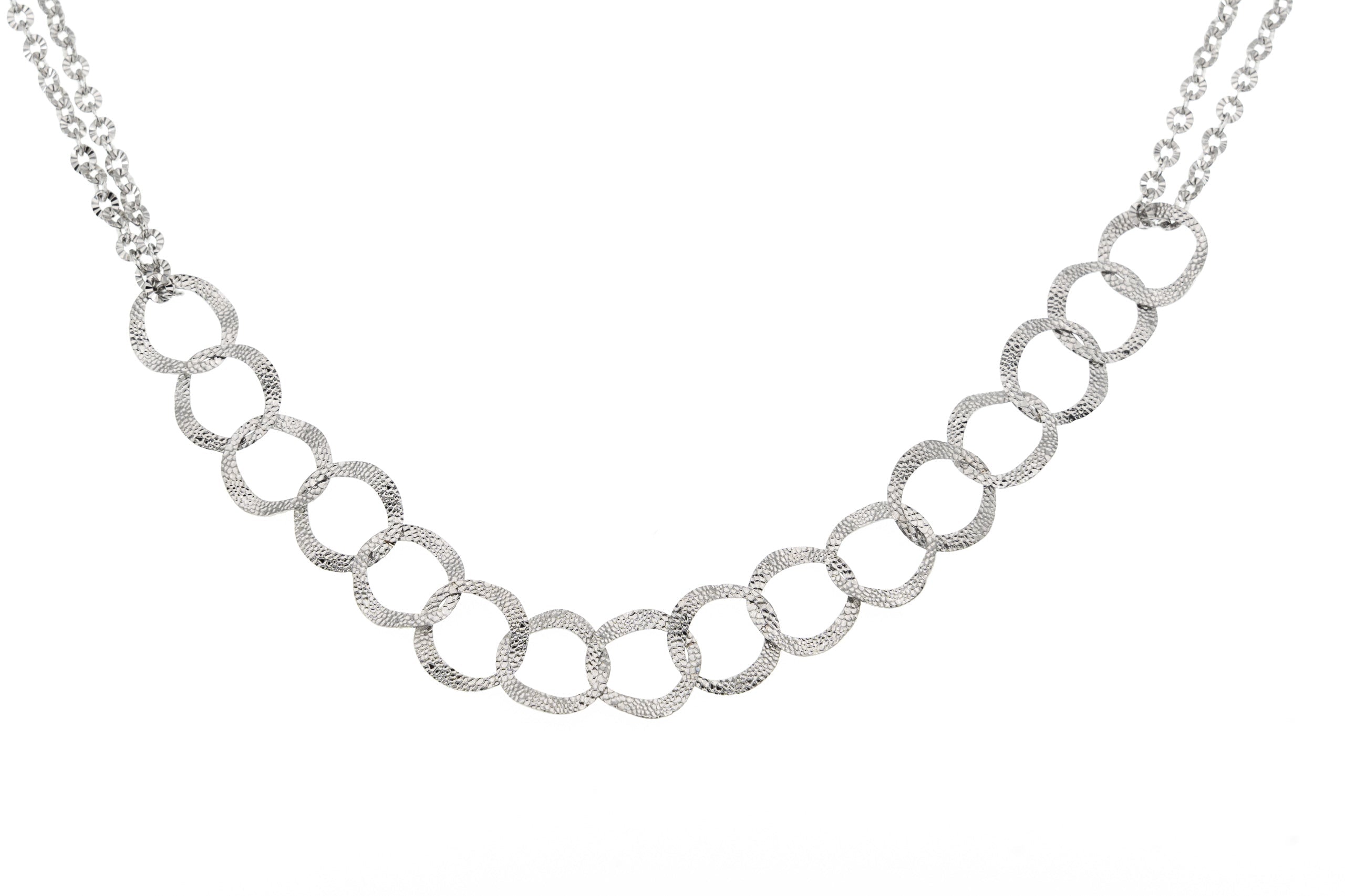 Collana lunga con anelli - KLK