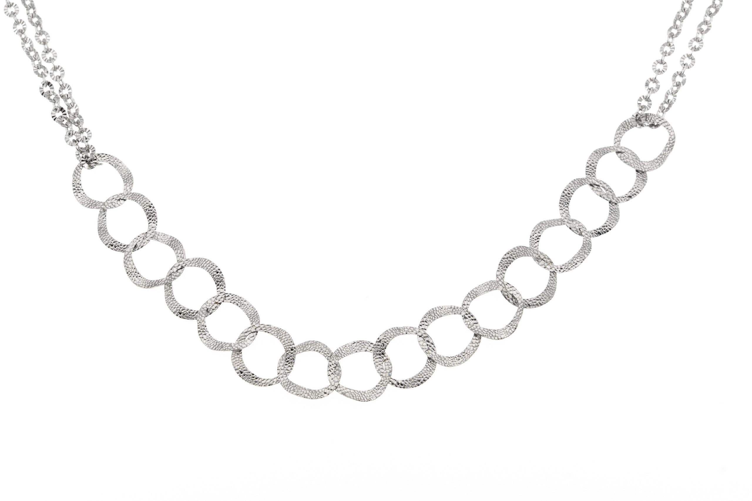 Collana lunga con anelli - KLK