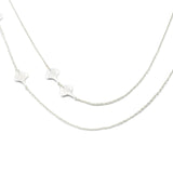 Collana lunga con foglia di ginkgo - KLK