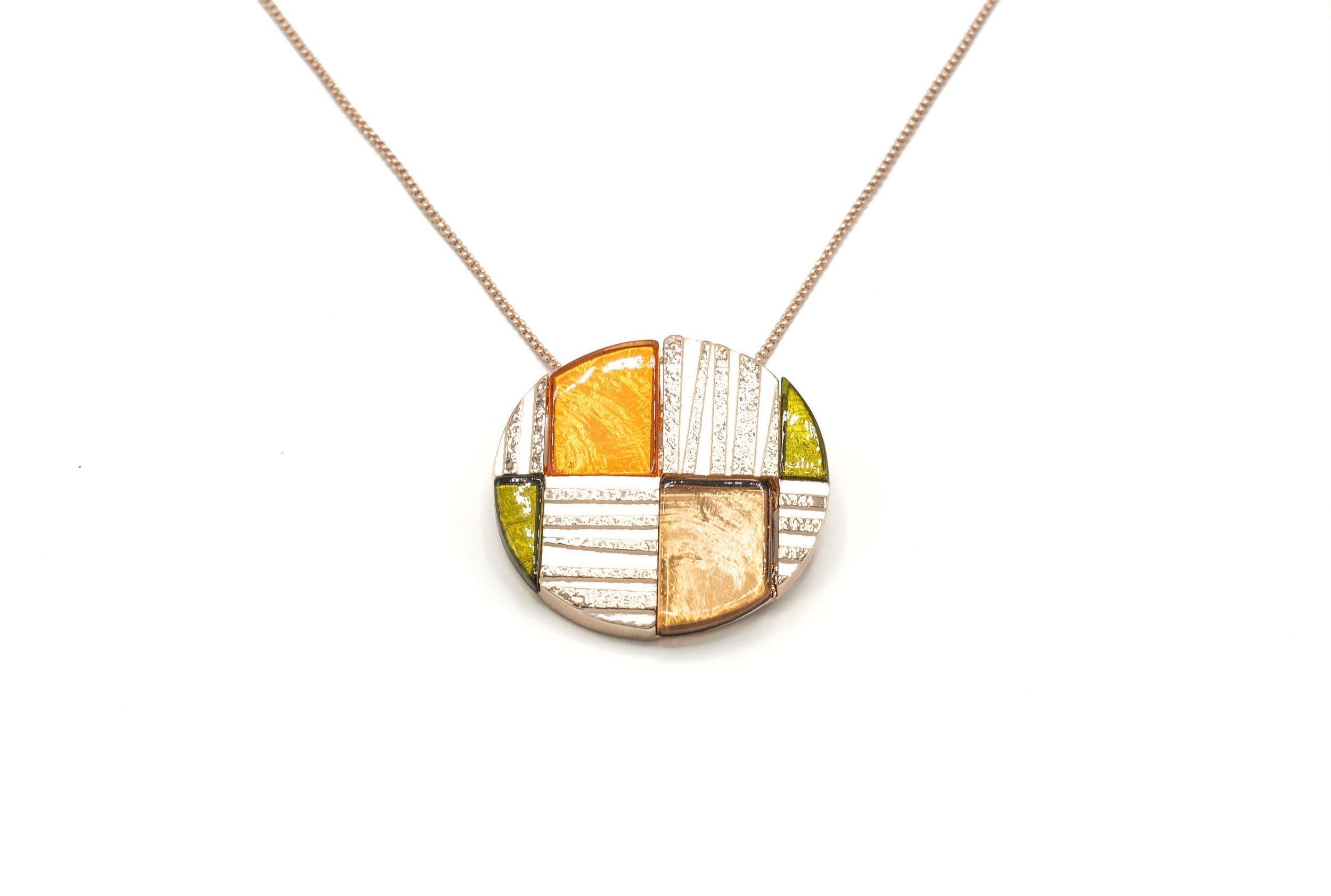 Collana lunga cubismo - KLK