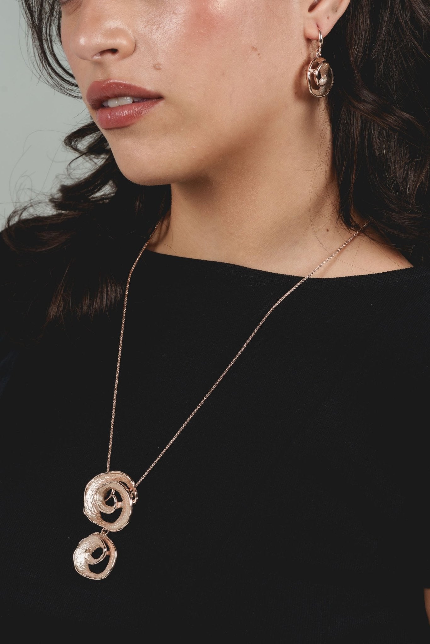 Collana lunga spirali - KLK