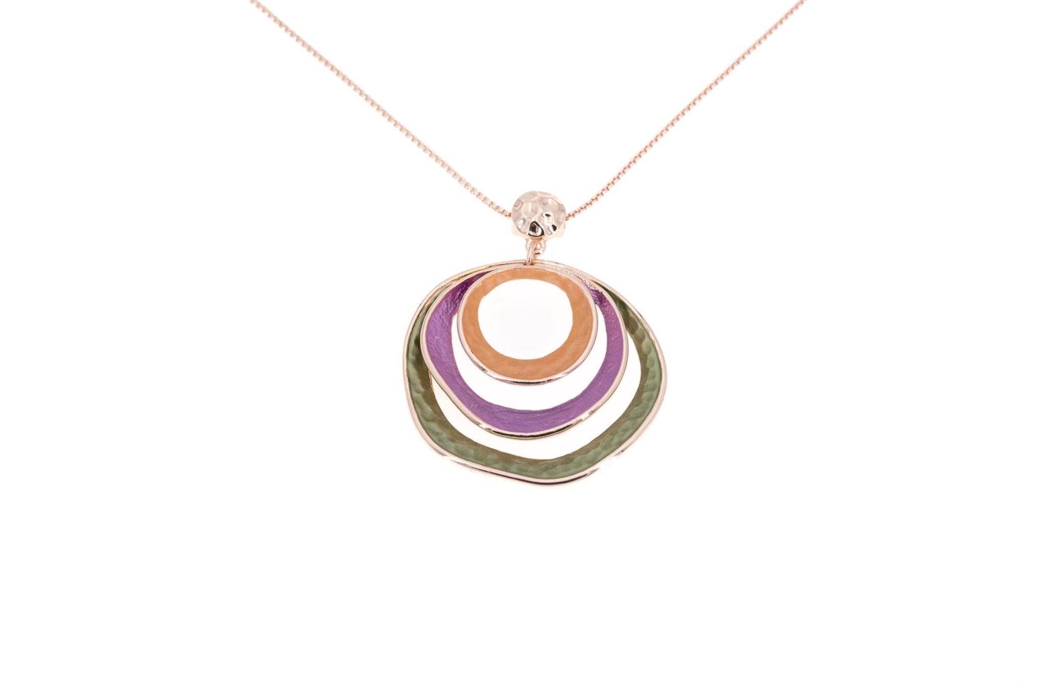 Collana lunga tre cerchi - KLK