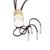 Collana lunga tre tondi - KLK