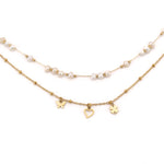 Collana pietrine e charms - KLK