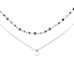 Collana pietrine e cuore - KLK