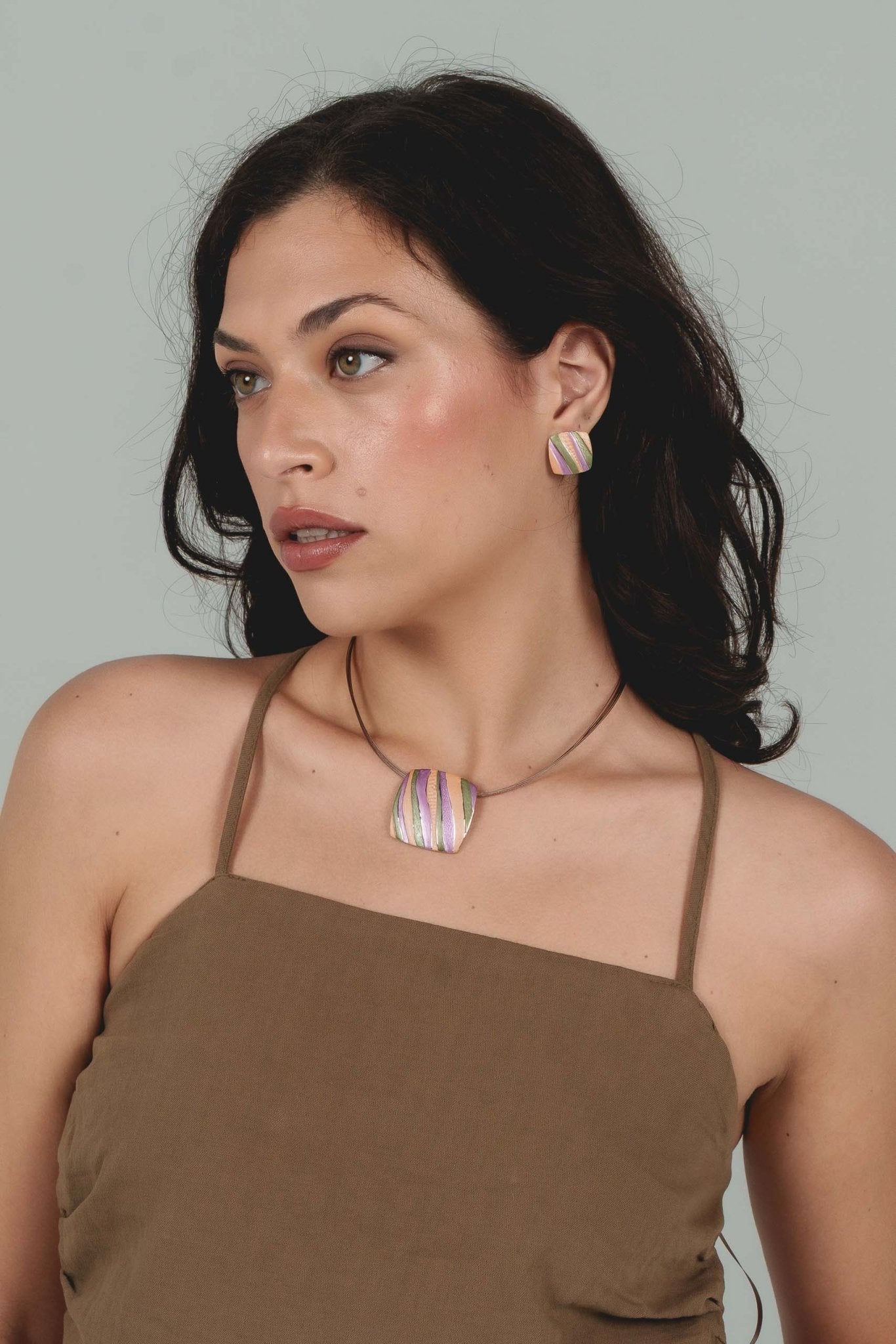 Collana quadro onde - KLK