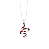 Collana serpentino corallo - KLK