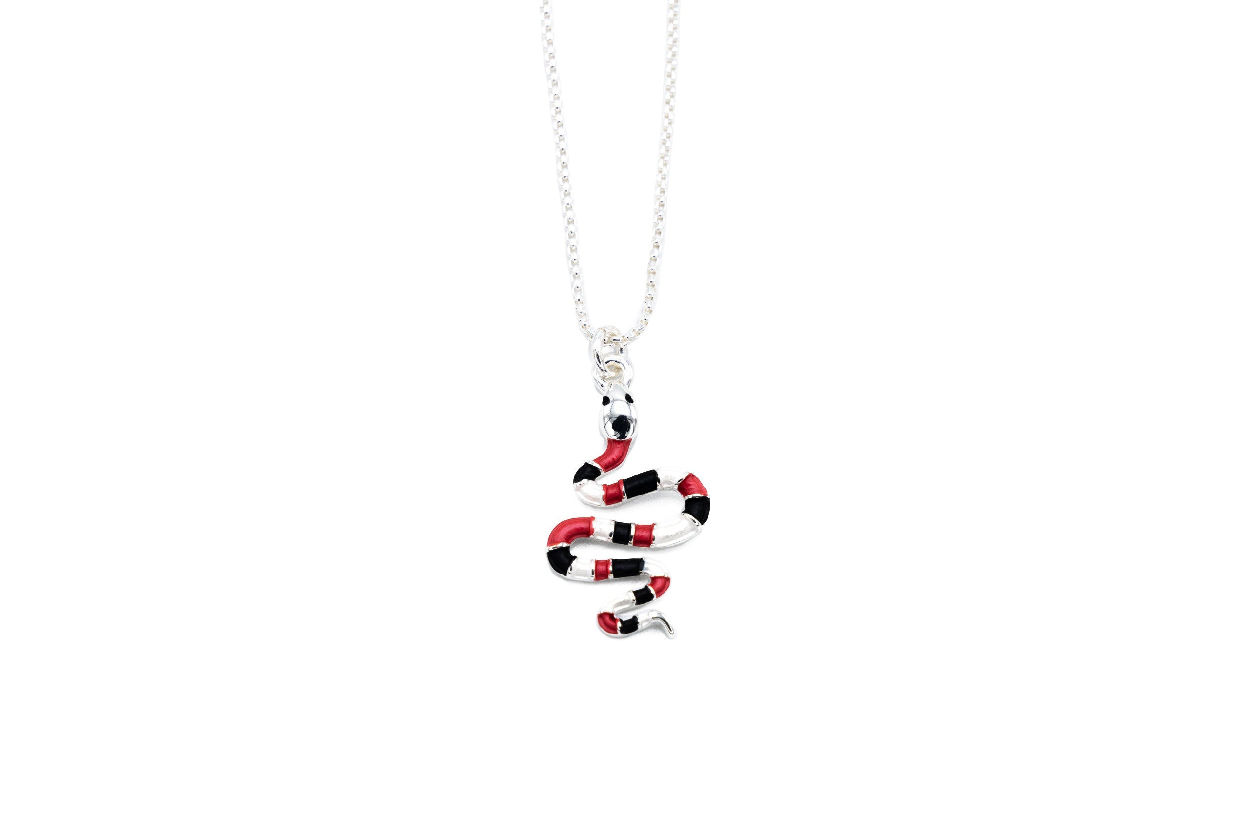 Collana serpentino corallo - KLK
