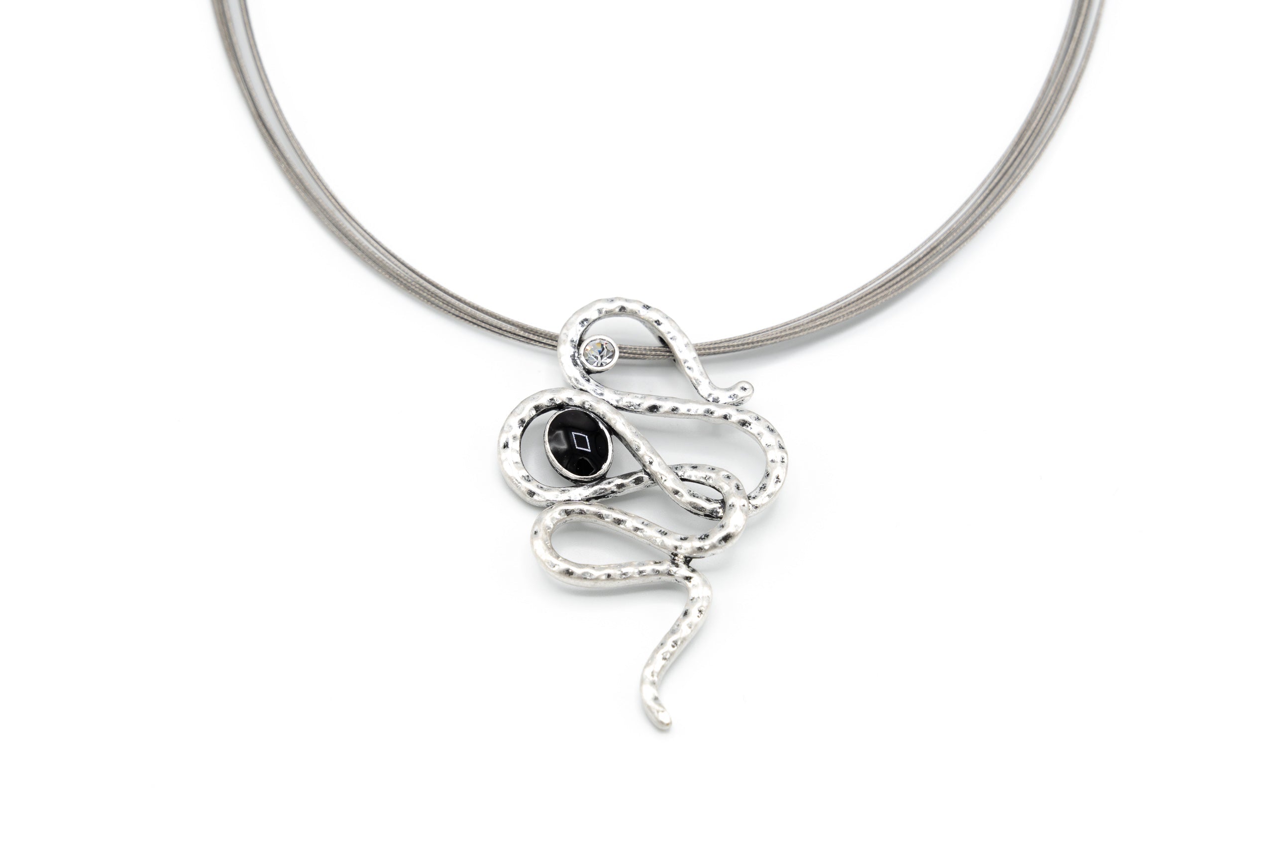 Collana serpentino resina - KLK