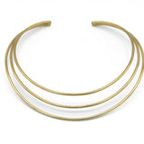 Collarino hand-made tre fili - KLK