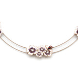 Girocollo apetta e fiori - KLK