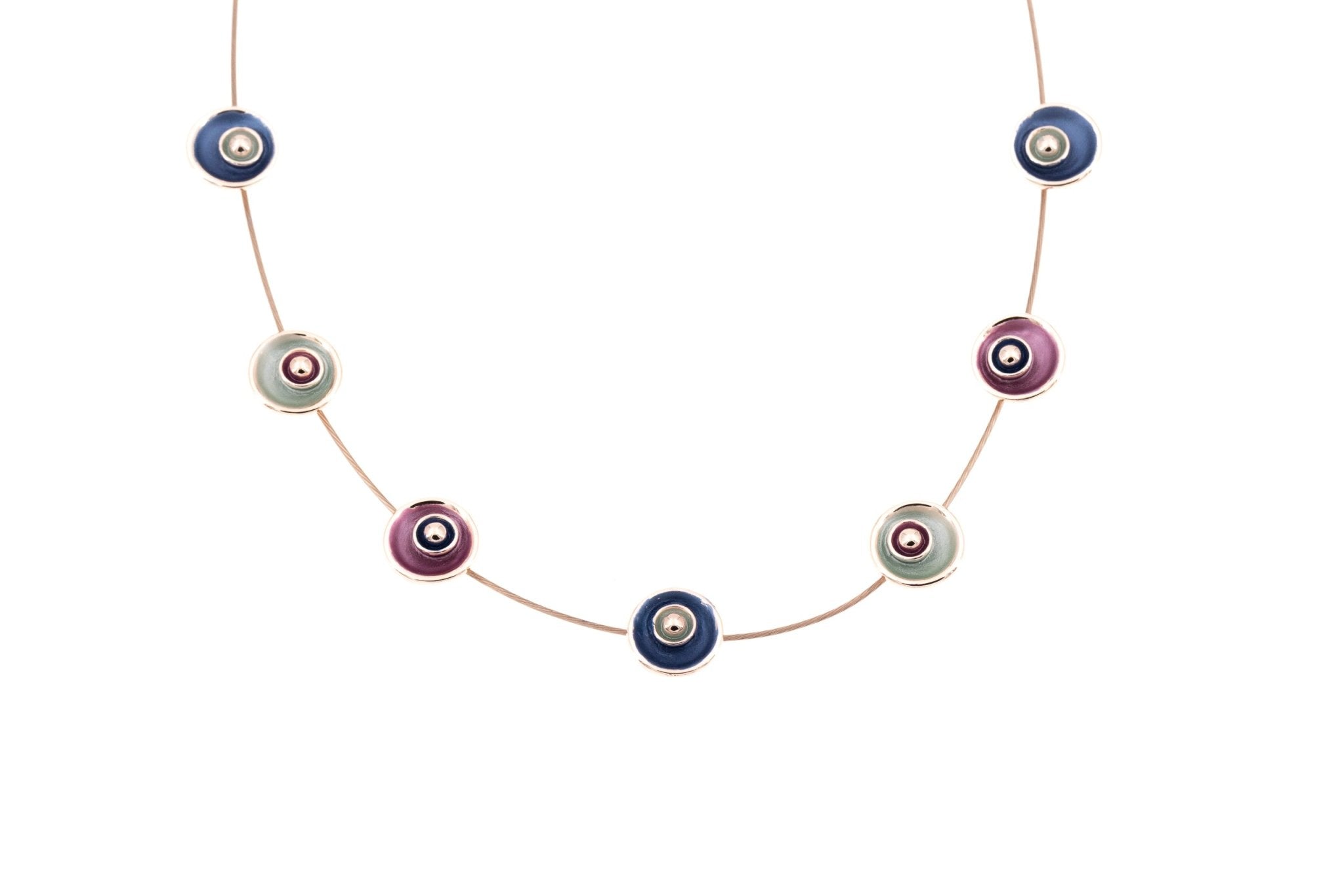 Girocollo fiorellino astratto - KLK