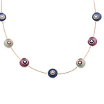 Girocollo fiorellino astratto - KLK