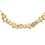 Girocollo multi barrette lucido - KLK