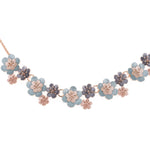 Girocollo multi fiorellini - KLK