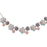 Girocollo multi fiorellini - KLK