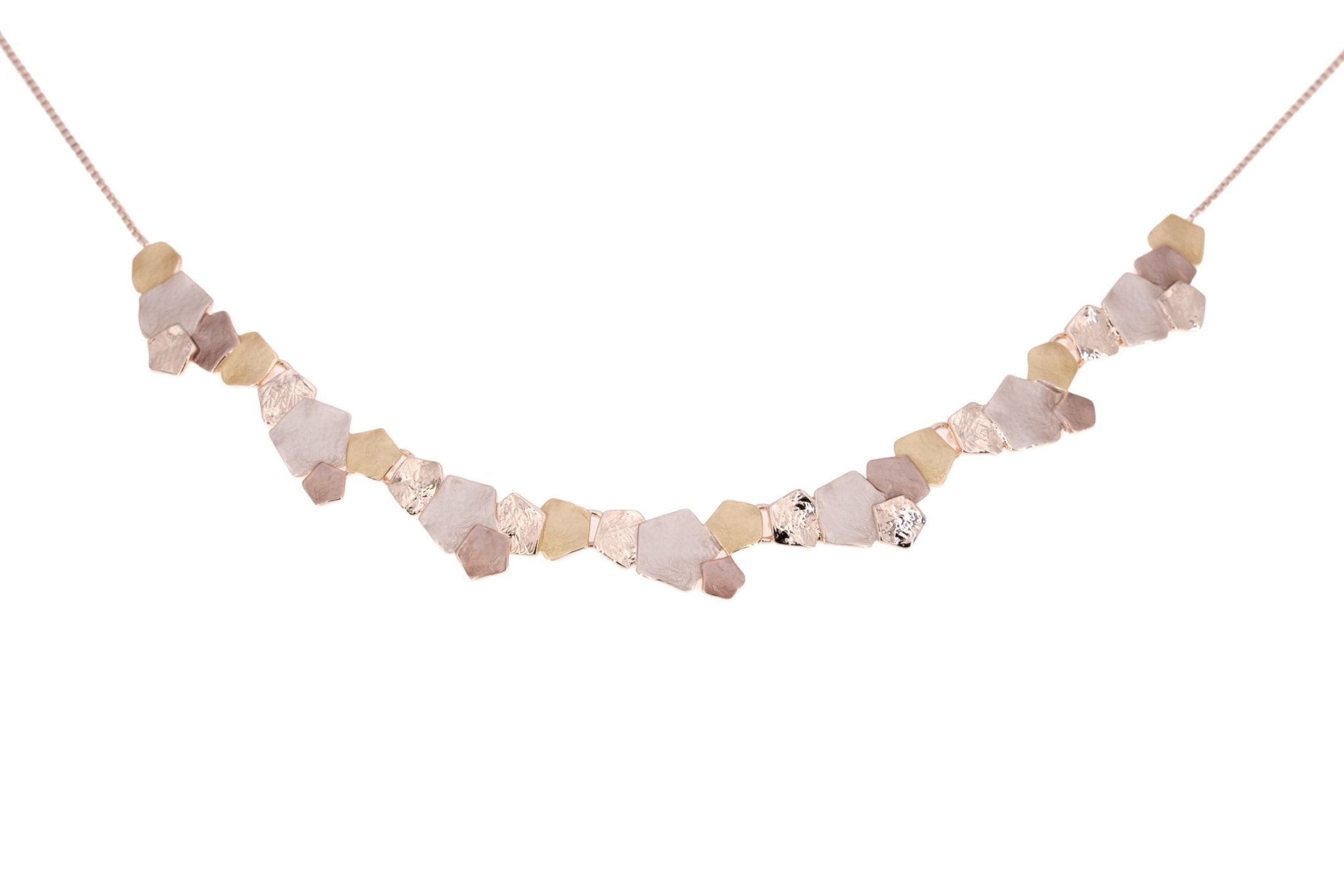 Girocollo multi pentagoni - KLK