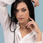 Girocollo multi pietrine - KLK