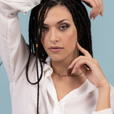 Girocollo multi pietrine - KLK