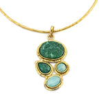 Girocollo pietre astratta - KLK