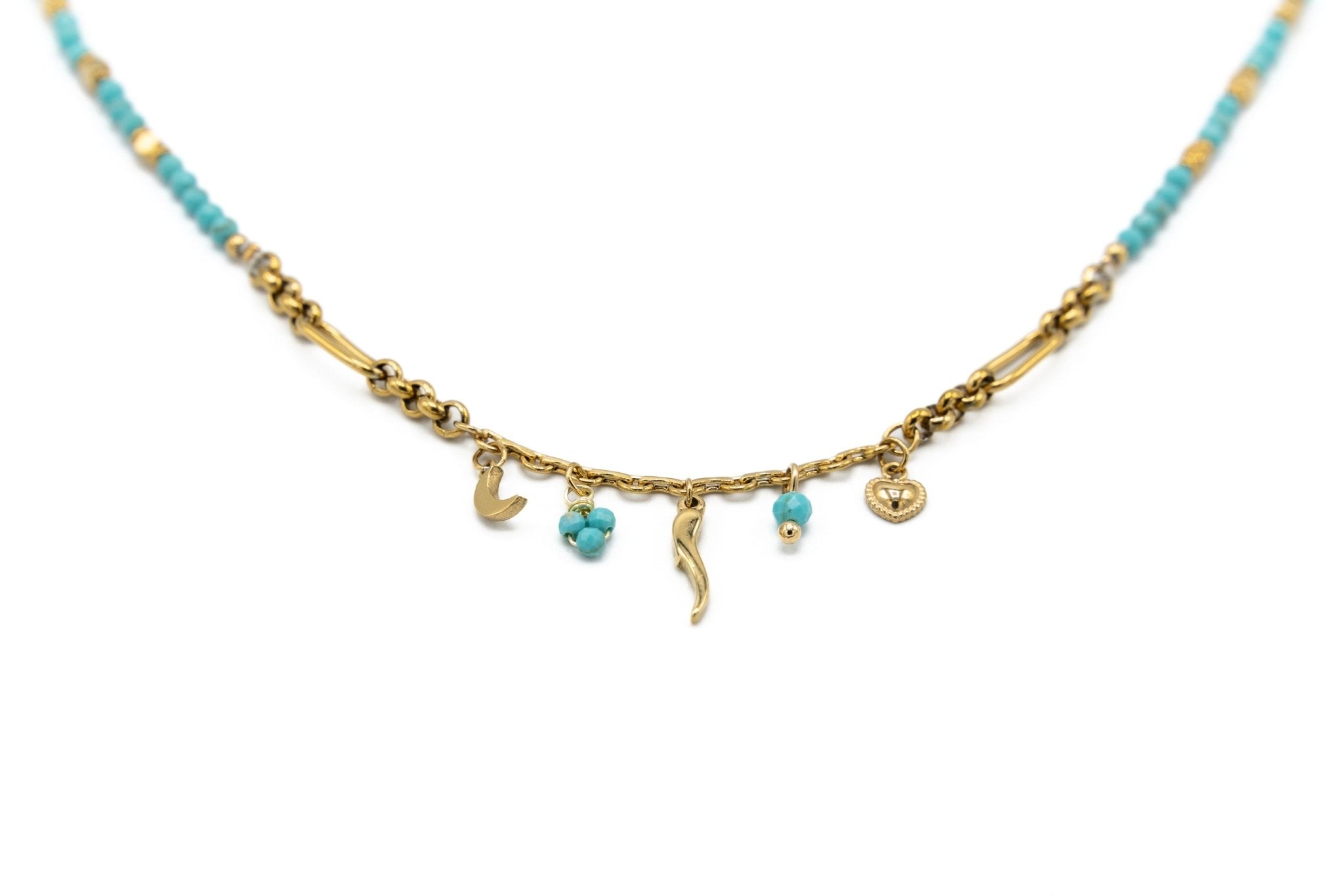 Girocollo pietrine e cornetto - KLK