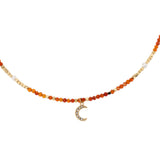 Girocollo pietrine e luna - KLK