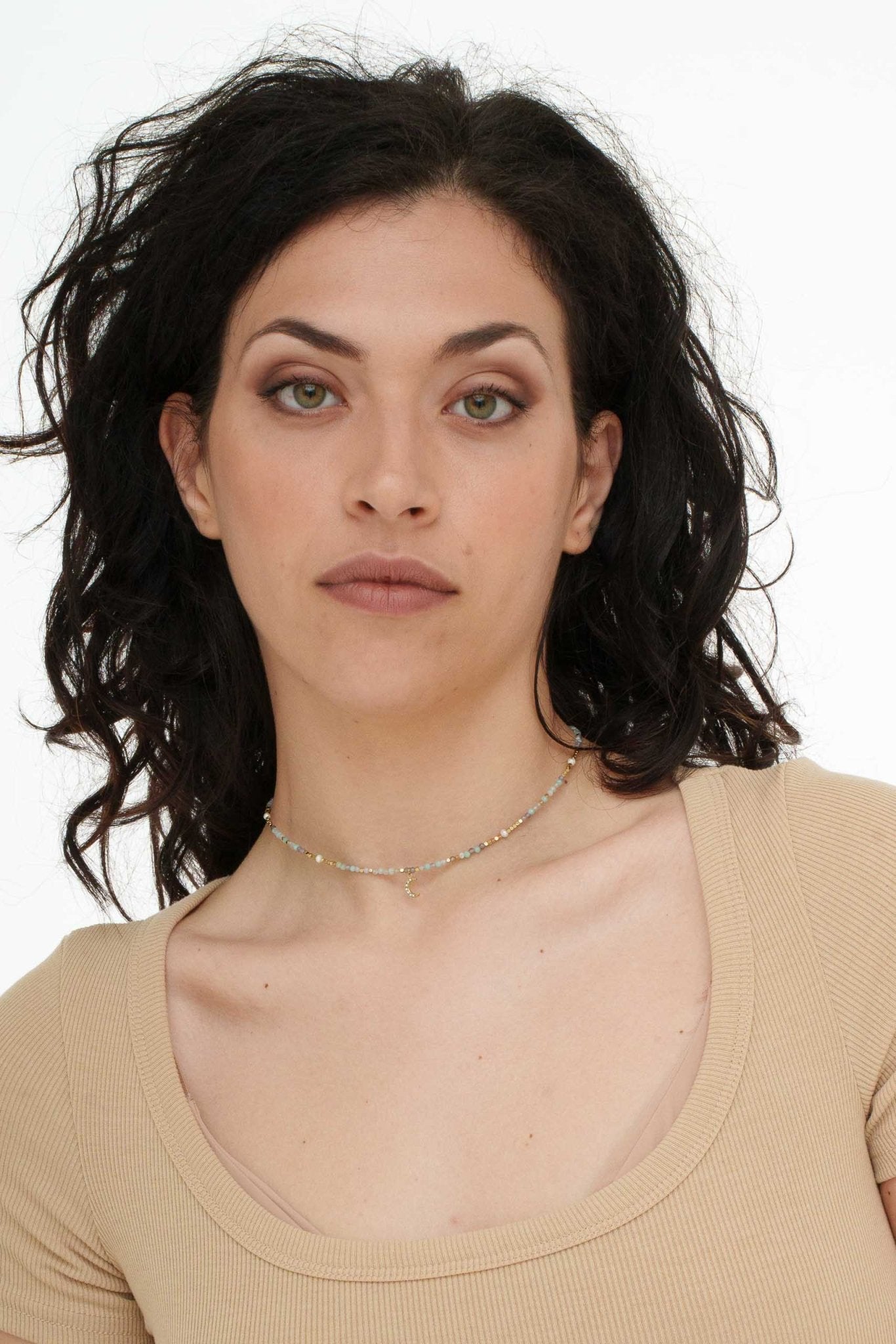 Girocollo pietrine e luna - KLK