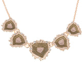 Girocollo triangoli luminosi - KLK