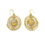 Orecchini ametista verde - KLK