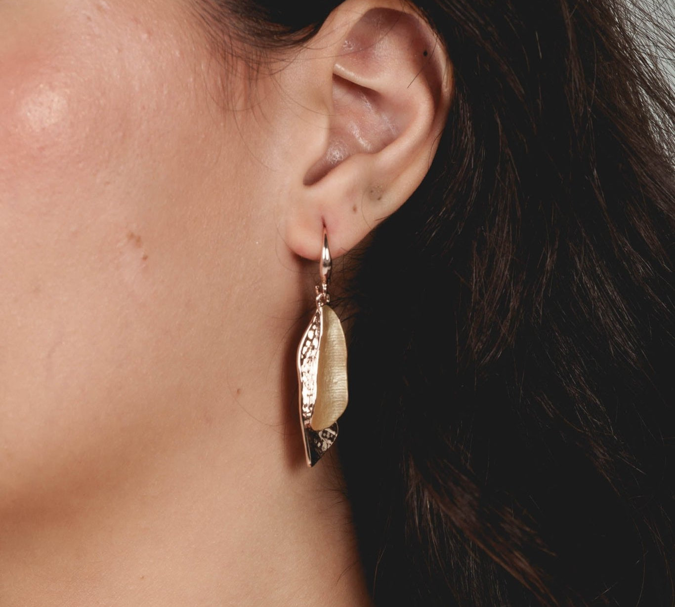 Orecchini barretta irregolare - KLK