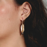 Orecchini barretta irregolare - KLK