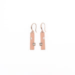 Orecchini barretta smaltata - KLK