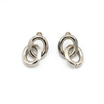 Orecchini catena doppia maglia - KLK