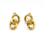 Orecchini catena doppia maglia - KLK