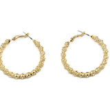 Orecchini cerchio torchon - KLK