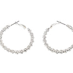 Orecchini cerchio torchon - KLK