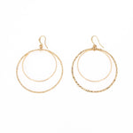 Orecchini due cerchi - KLK
