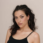 Orecchini due cerchi - KLK