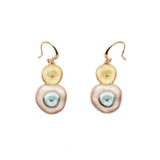 Orecchini fiori tondini - KLK