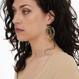 Orecchini intrecci smaltati - KLK