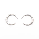 Orecchini luna bombata 35 mm - KLK