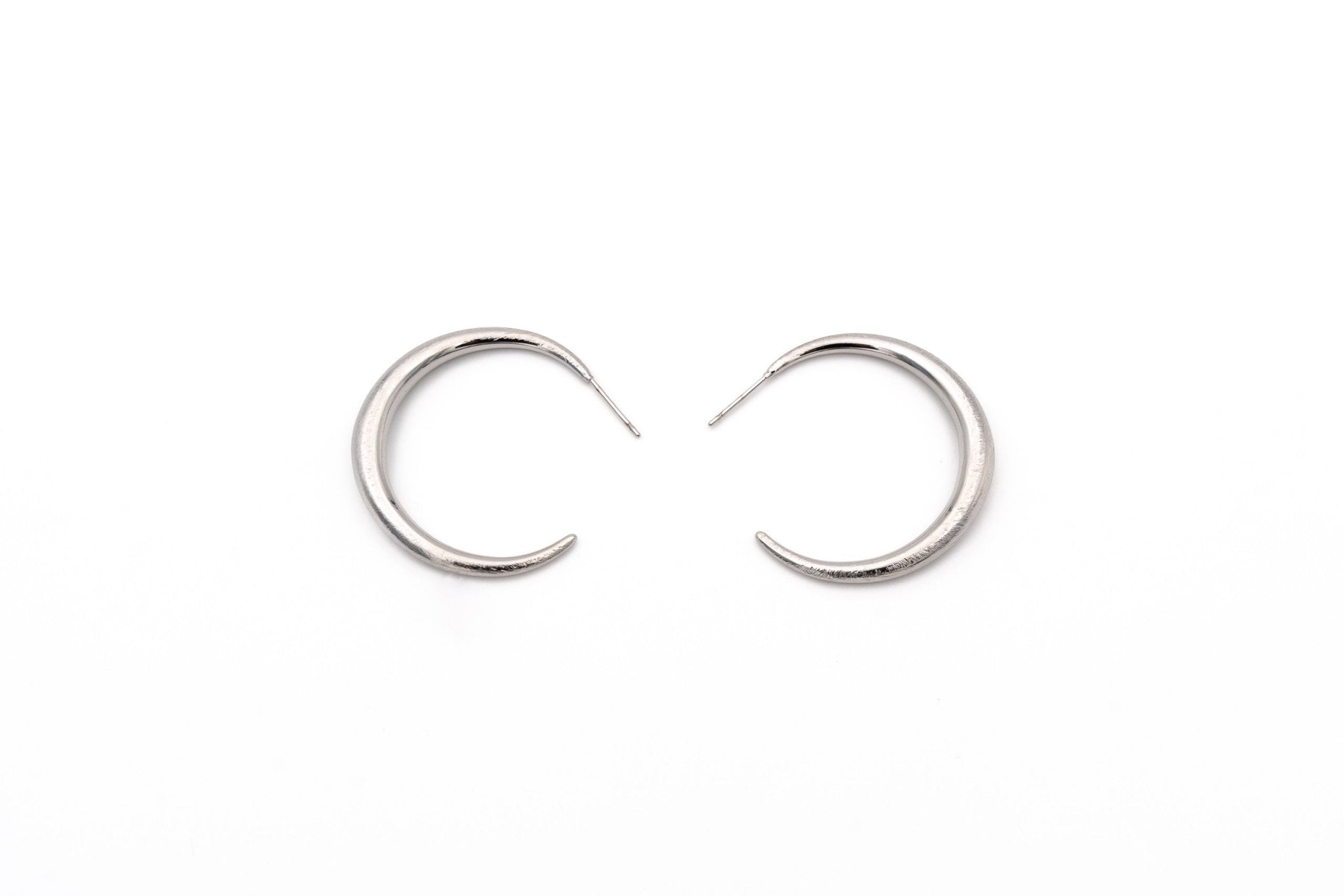 Orecchini luna bombata 35 mm - KLK