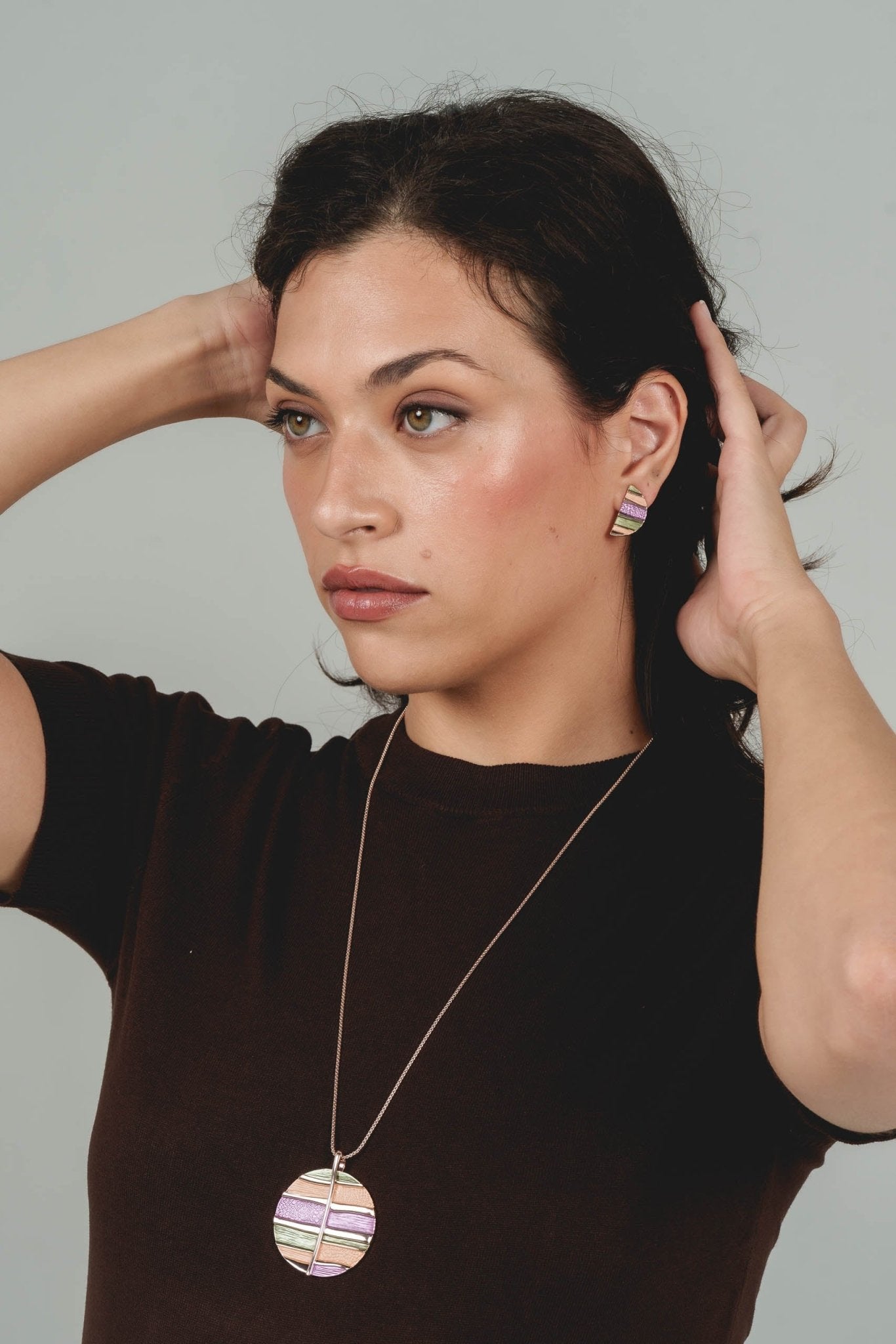 Orecchini multi fasce - KLK